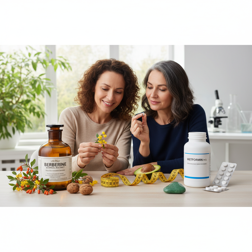 Berberine vs. Metformin for Perimenopause Weight Loss