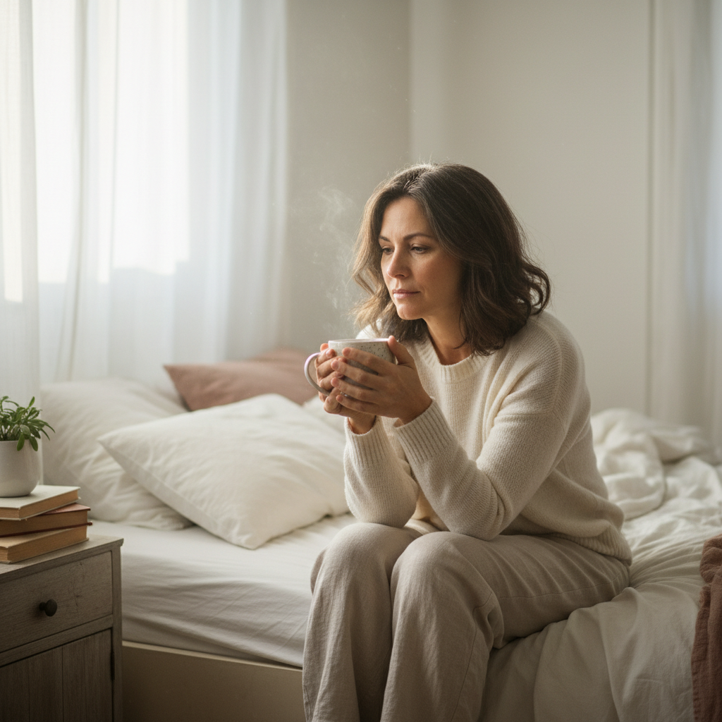 Exhausted After Waking? Why Perimenopause Periods Drain You