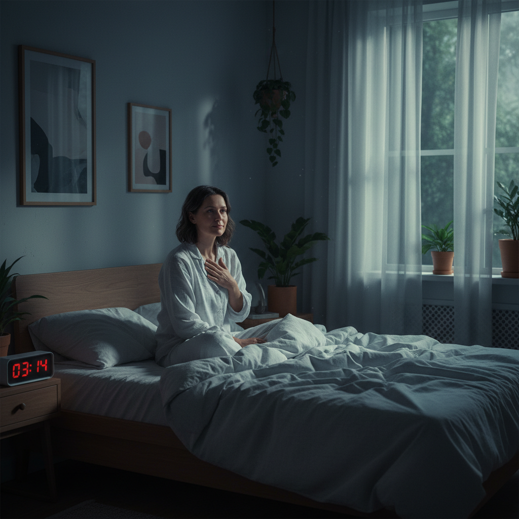 Waking Up with a Racing Heart at 40? 3 AM Palpitations Explained